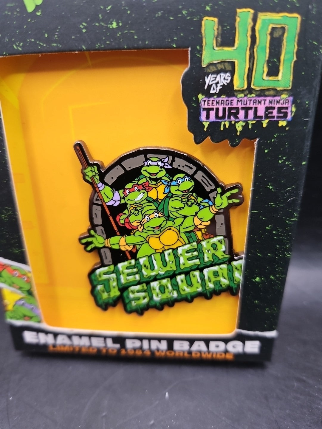Teenage Mutant Ninja Turtles Limited Edition 40th Anniversary Pin Badge