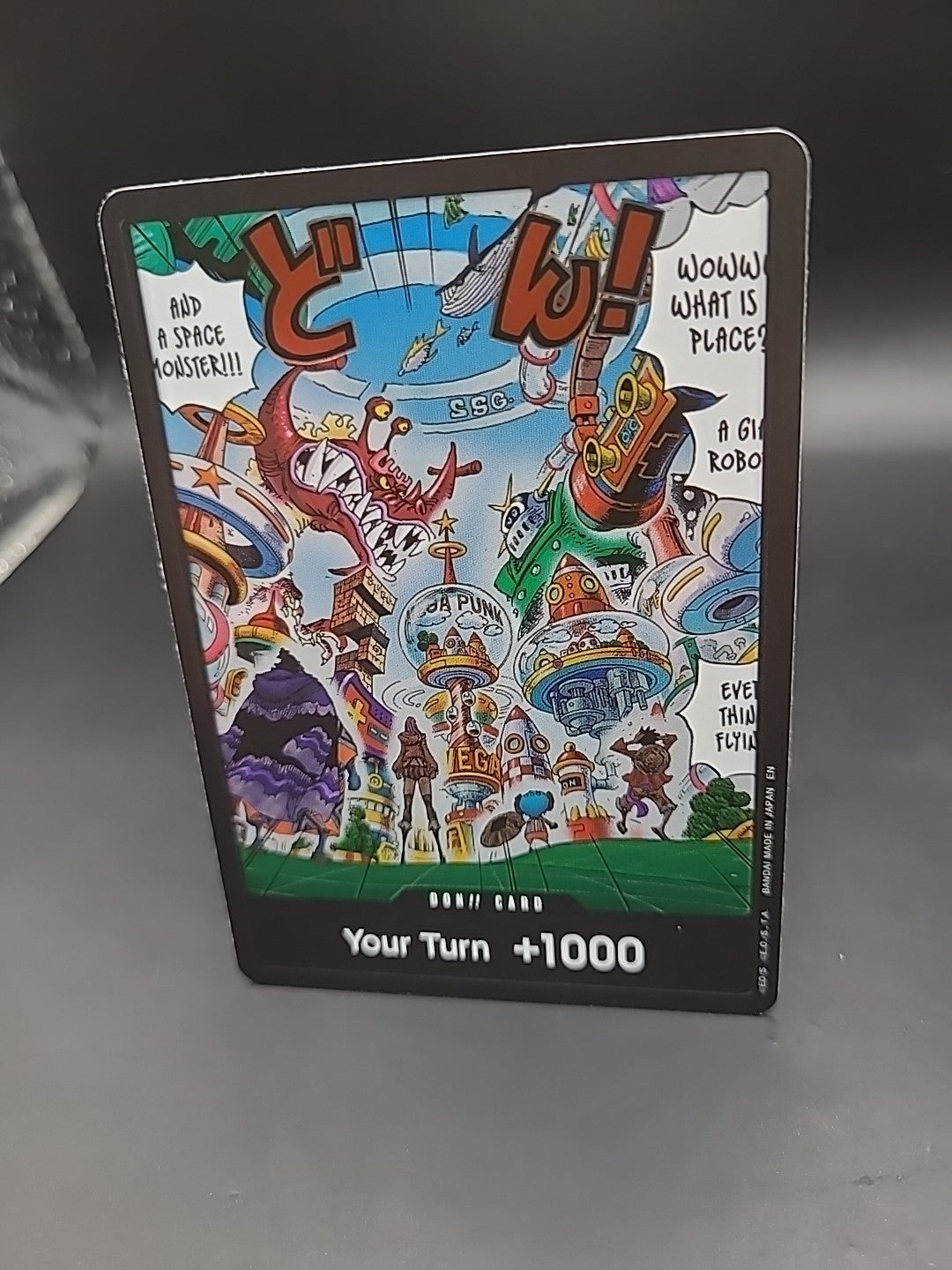 DON!! Card (Egghead) DON!! The Azure Sea's Seven One Piece TCG Foil