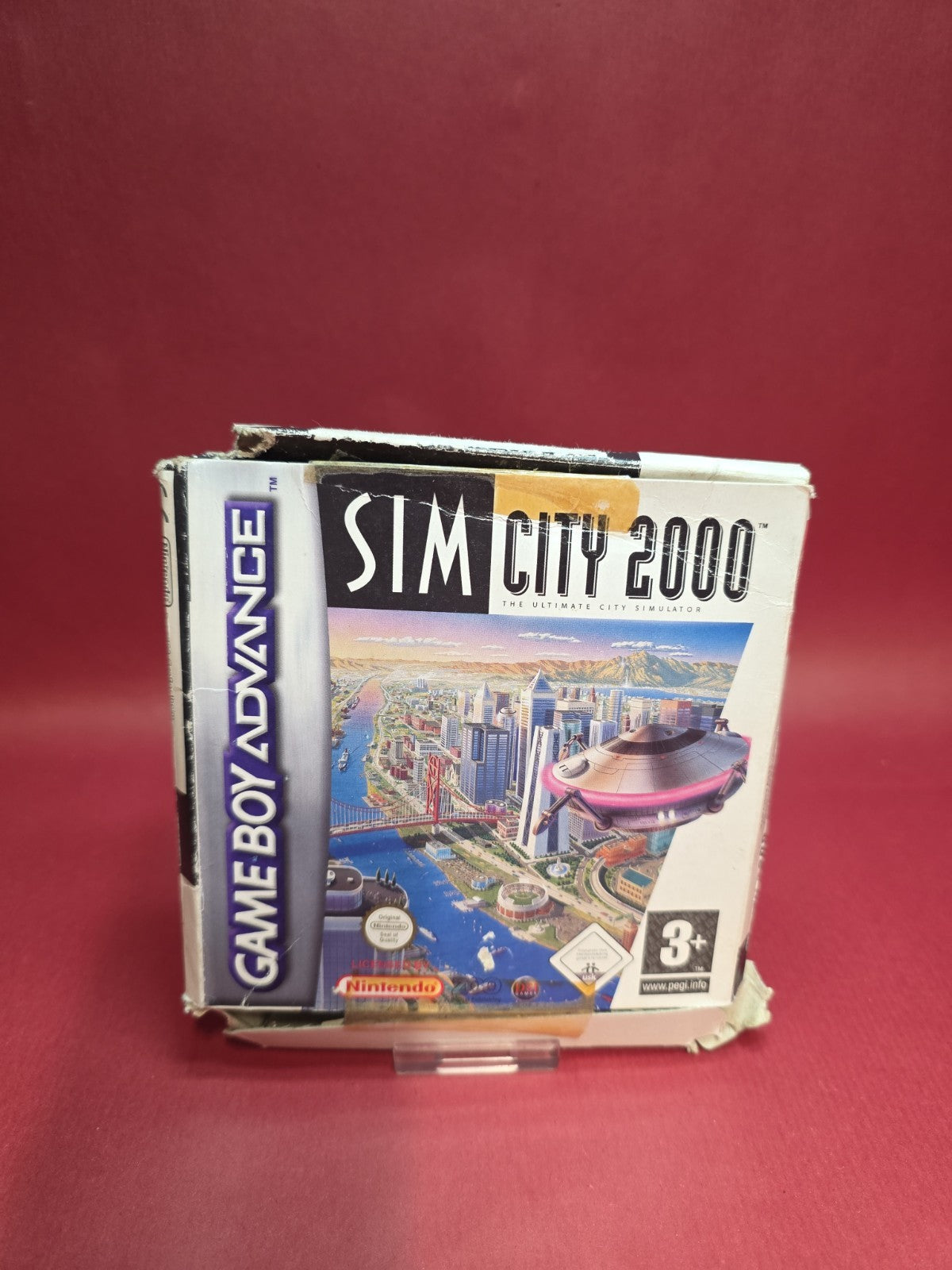 Sim City 2000 (Gameboy Advance) with box & instructions READ DESCRIPTION