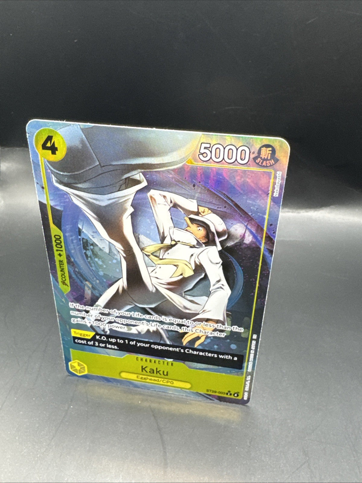 ST29-003 Kaku Full Art Starter Deck 29 Egghead One Piece TCG Card