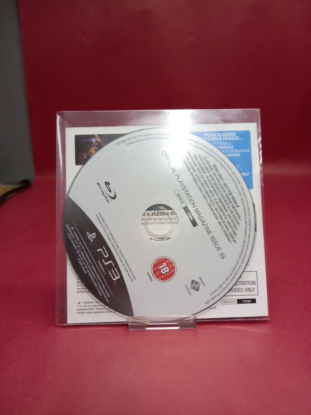 Official Playstation Magazine Demo Disc Issue 55