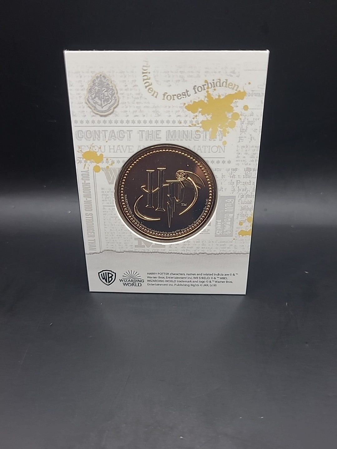 Harry Potter Medal Coin Collection - Artefacts And Spells - Time Turner 