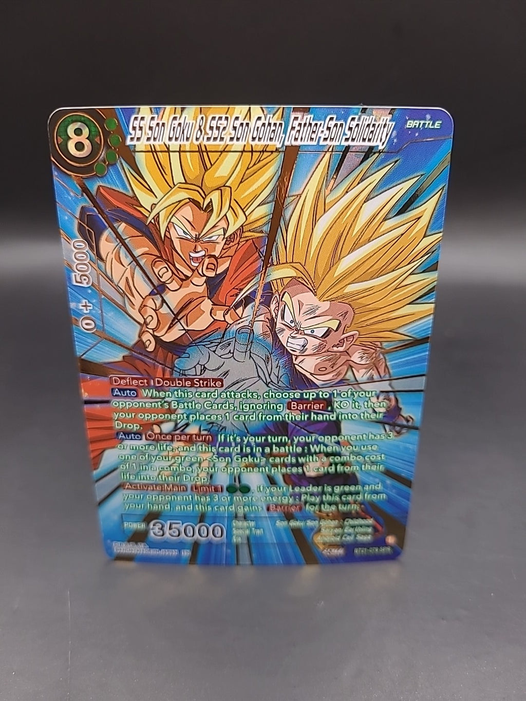 Dragon Ball Super TCG : SS Son Goku & SS2 Gohan, Father-Son Solidarity BT21-079