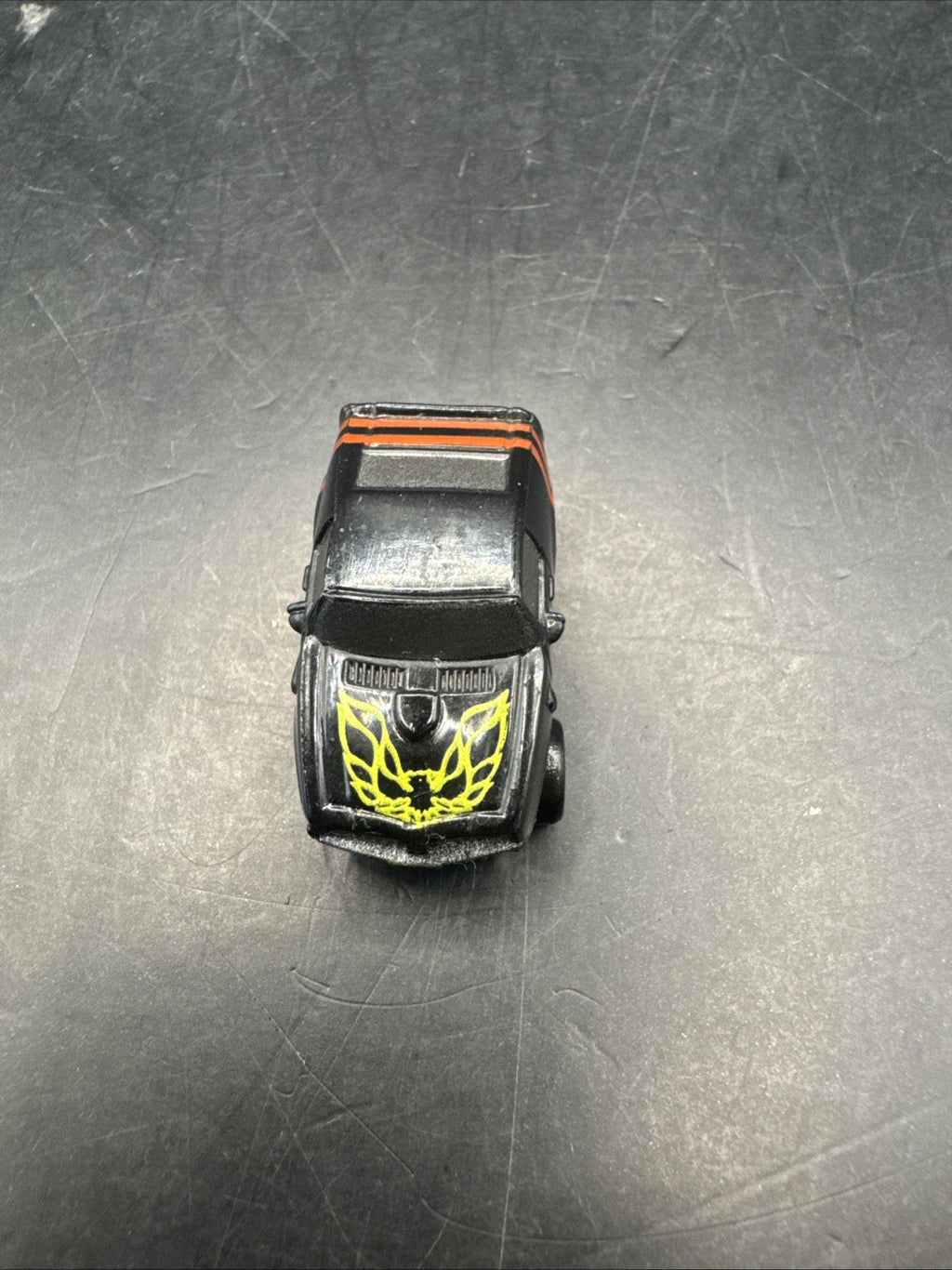 Vintage Micro Machines 1973 Pontiac Fire Bird Trans Am Black Red Stripes Galoob