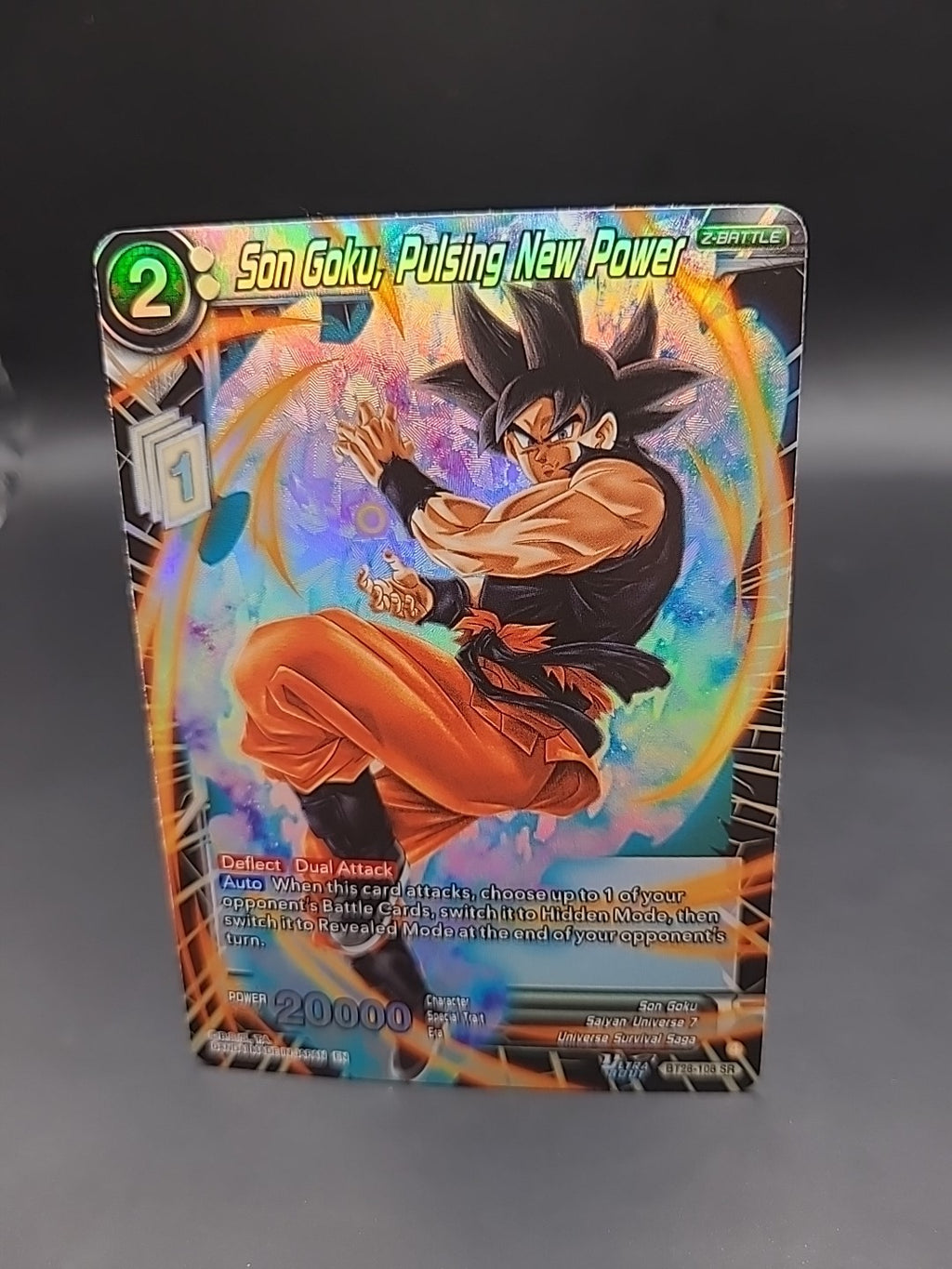 Son Goku, Pulsing New Power BT28-108 SR - Dragon Ball Super Card Game
