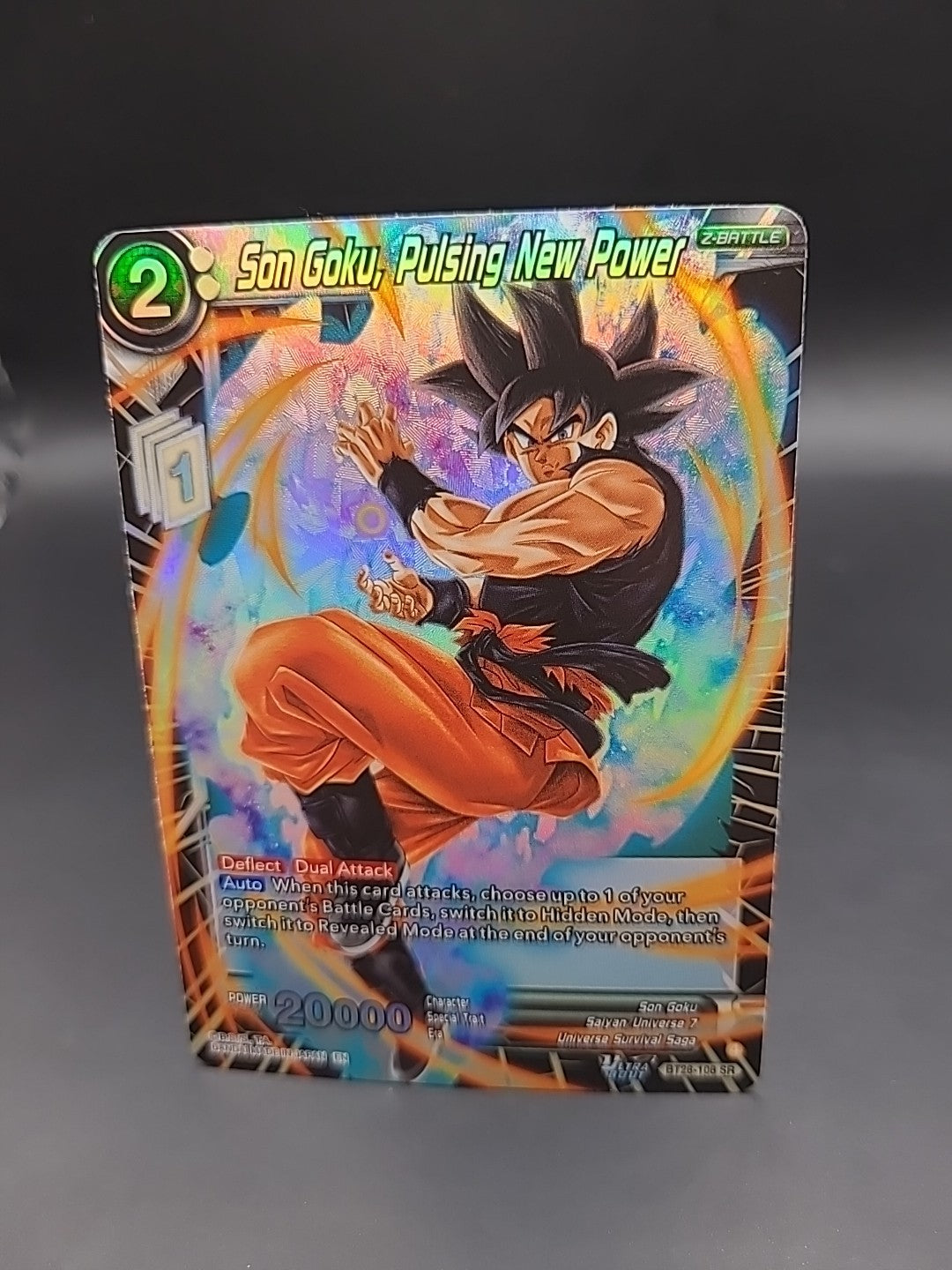 Son Goku, Pulsing New Power BT28-108 SR - Dragon Ball Super Card Game