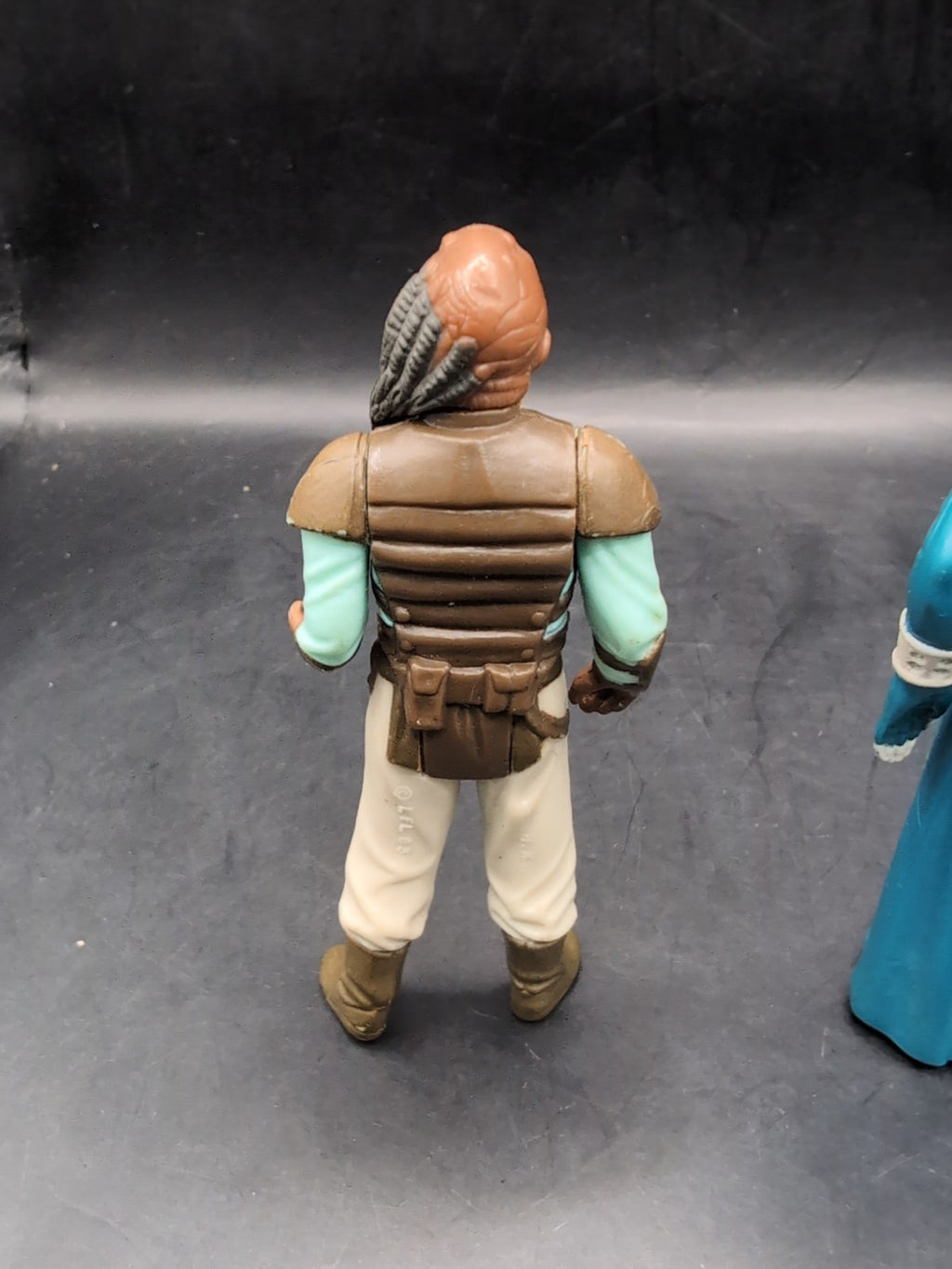 3 X Vintage Kenner Star Wars Figures Bib Fortuna, Lando Calrissian & Weequay