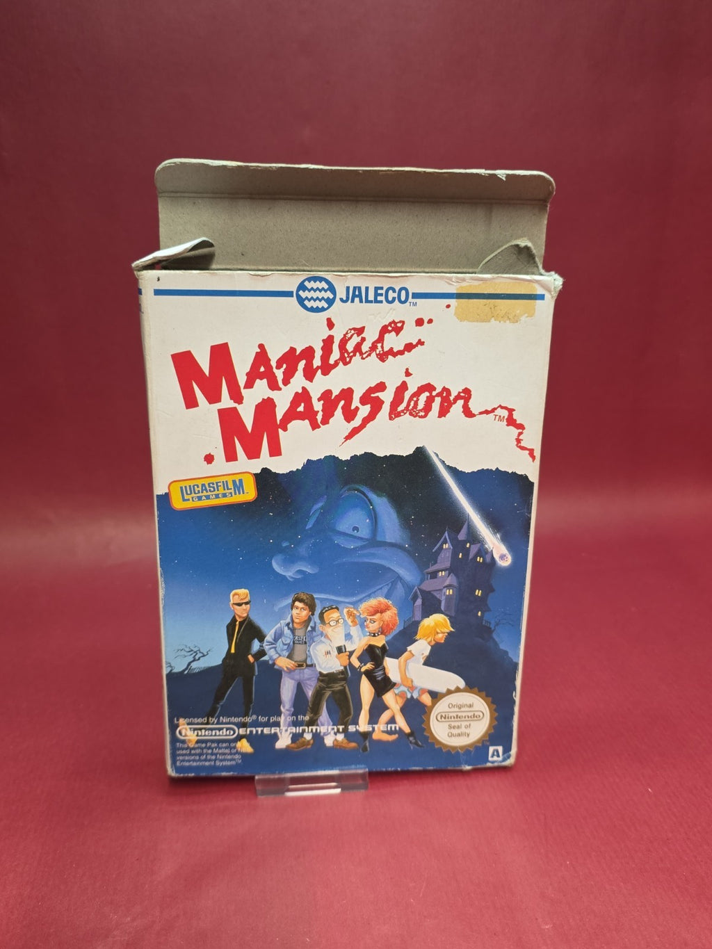Maniac Mansion (Nintendo NES Game) READ DESCRIPTION