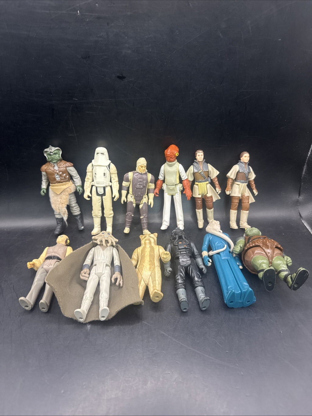 Vintage Kenner Star Wars Action Figures Bundle