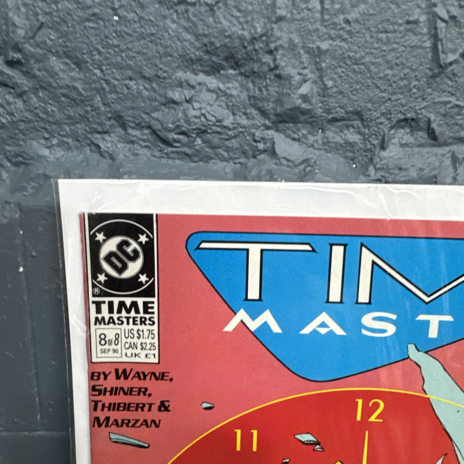 Vintage DC Time Masters 8 Sep 1990 Comic Book #8 of 8 DC Comics