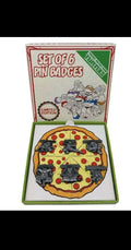 Teenage Mutant Ninja Turtles - Limited Edition Set of 6 Pin Badges 1987 Worldwid