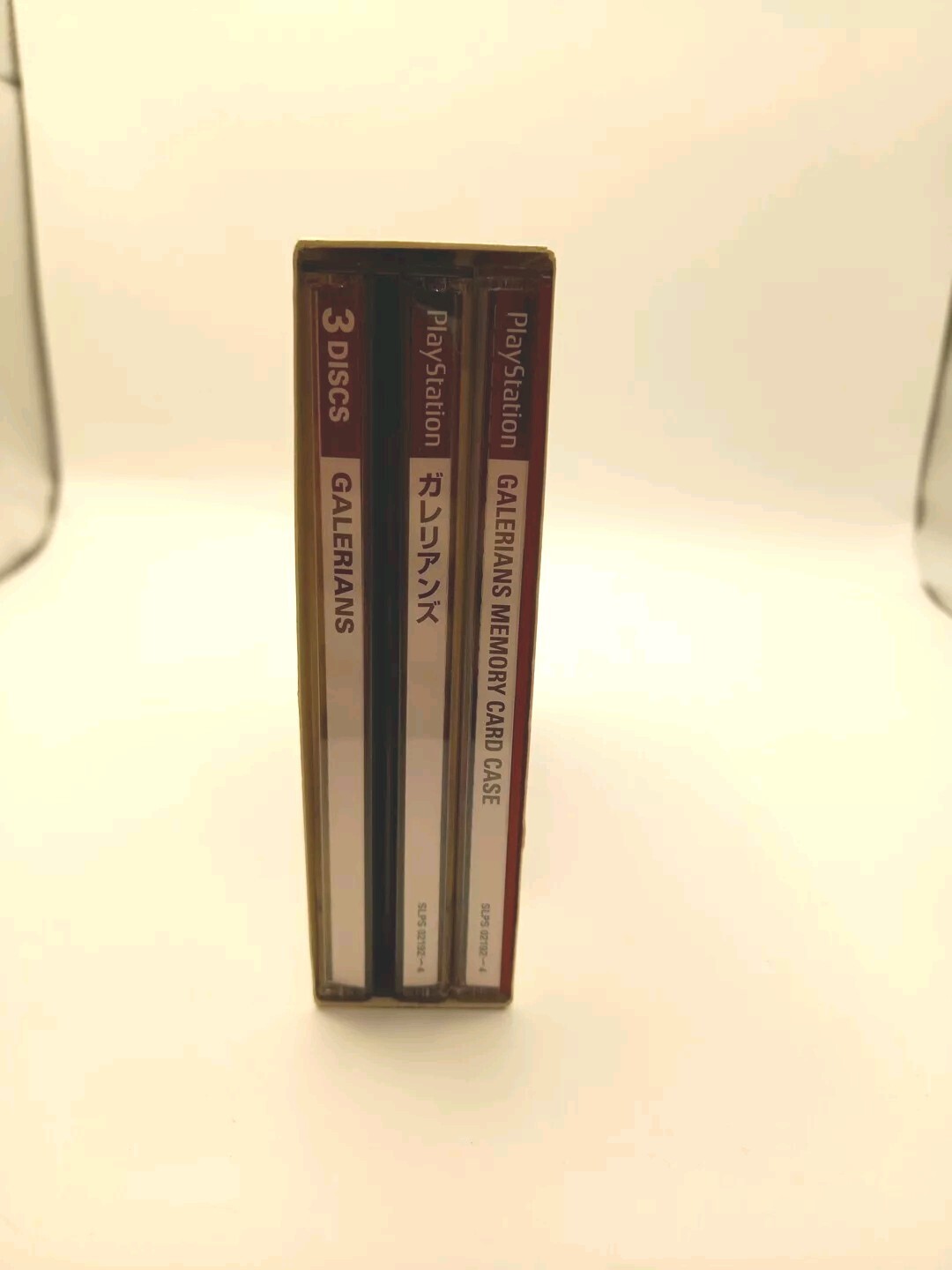 GALERIANS PS1 JAPAN NTSC-J IMPORT  LIMITED EDITION STICKERS CASE