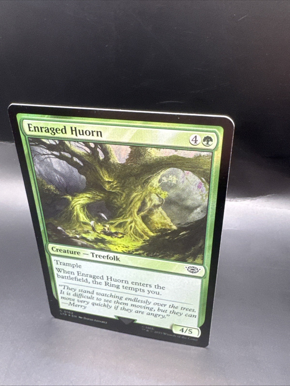 [MTG] Enraged Huorn Foil + 1 Regular Card C0162