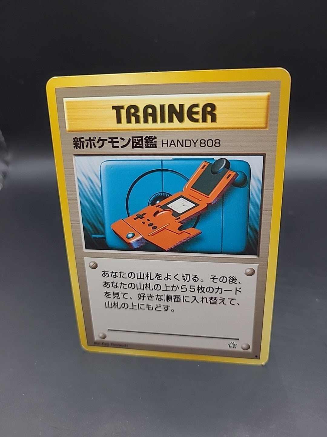 Pokémon TCG Pokedex Handy808 Trainer Japanese Neo Genesis