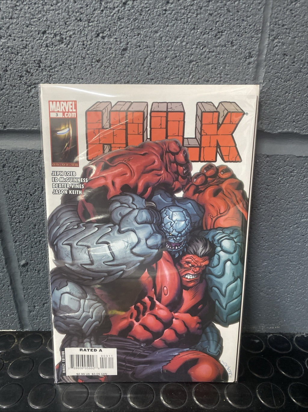 Hulk #3 vol 2 2008 marvel comics