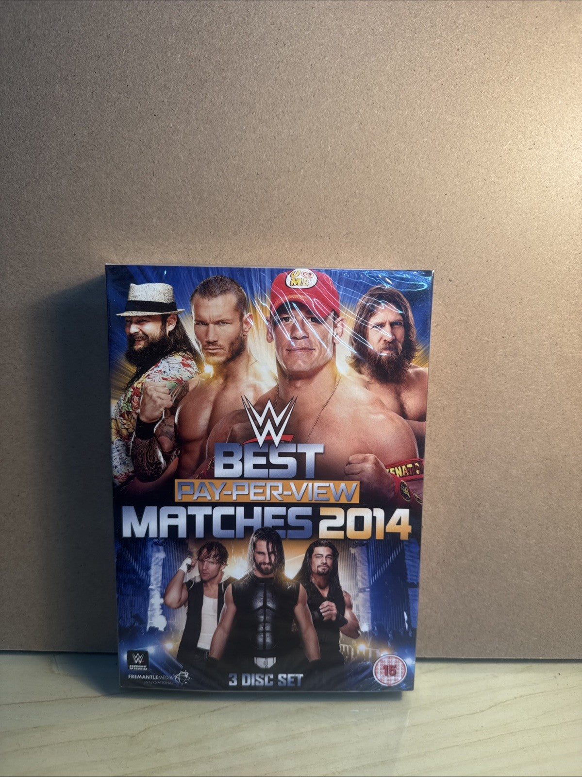 WWE Best PPV Pay Per View Matches 2014 DVD 3 Disc Set New & Sealed