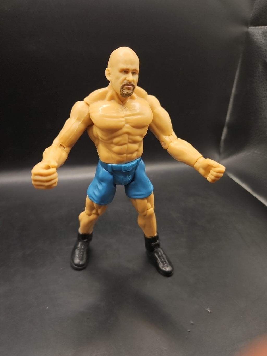 STONE COLD STEVE AUSTIN WWF Jakks Pacific 1999 Titan Tron Live Wrestling Figure