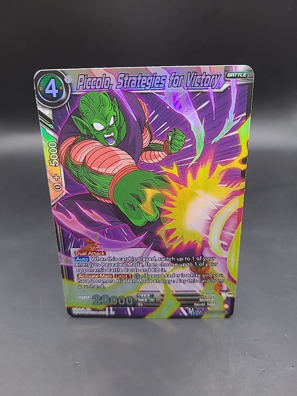 Piccolo, Strategies for Victory BT30-113 SR - Dragon Ball Super Card Game