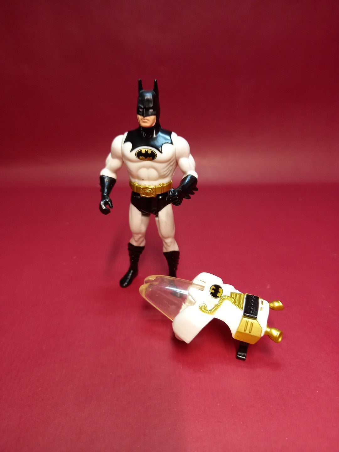 BATMAN Returns Kenner ARCTIC BATMAN 4" Action Figure Used Rare