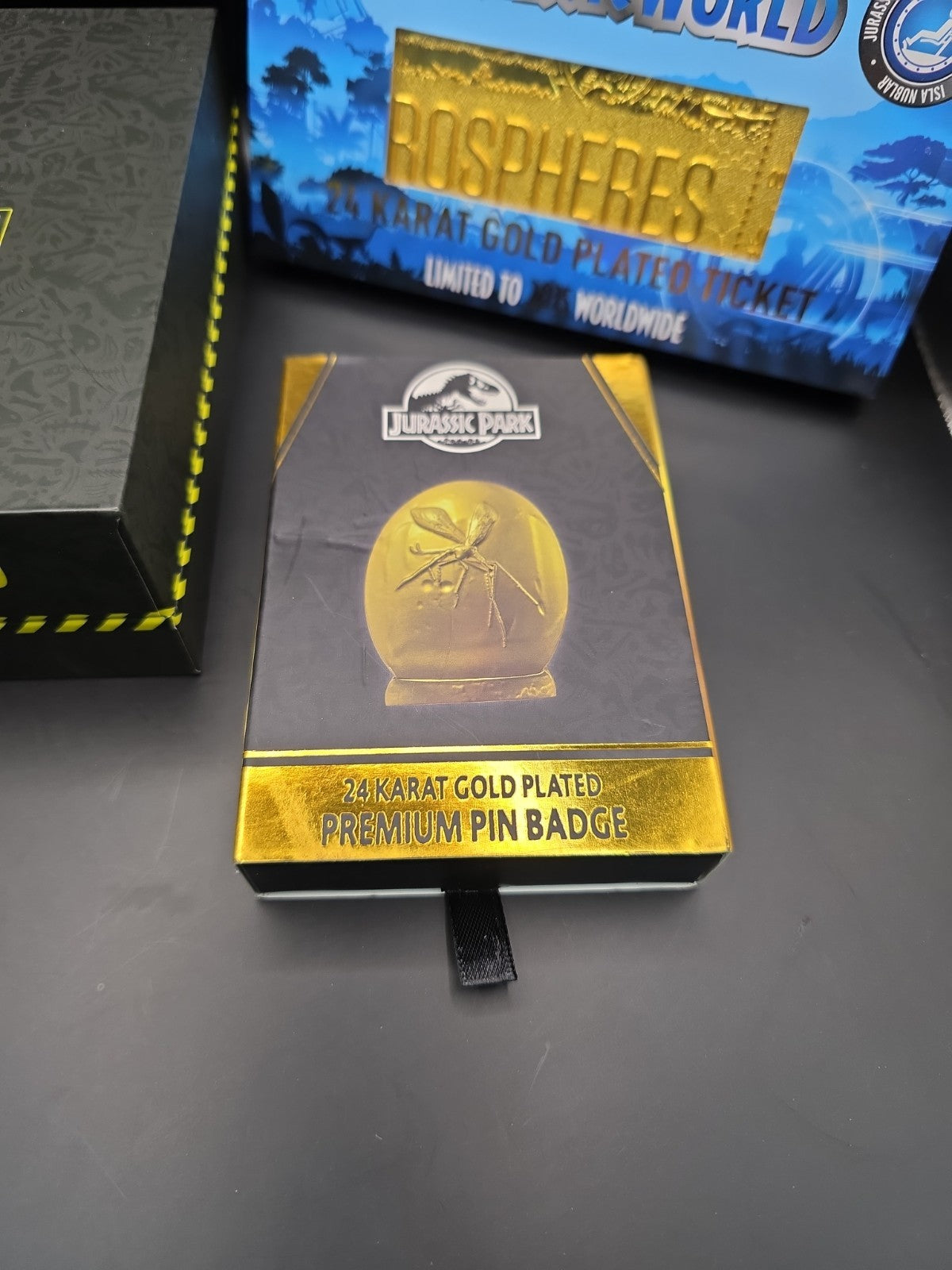 Jurassic Park/World Bundle Badge, Ticket, Ranger Set