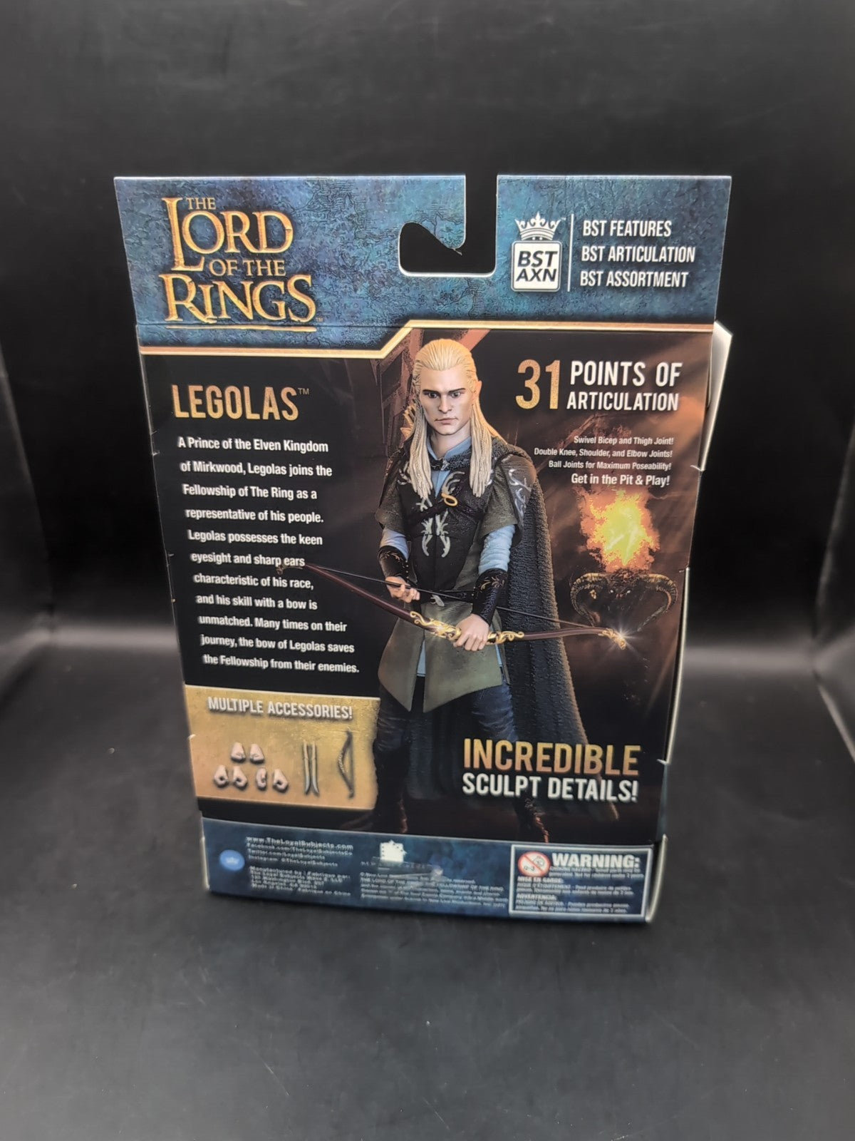 The Lord of the Rings BST AXN Action Figure Legolas 13 cm