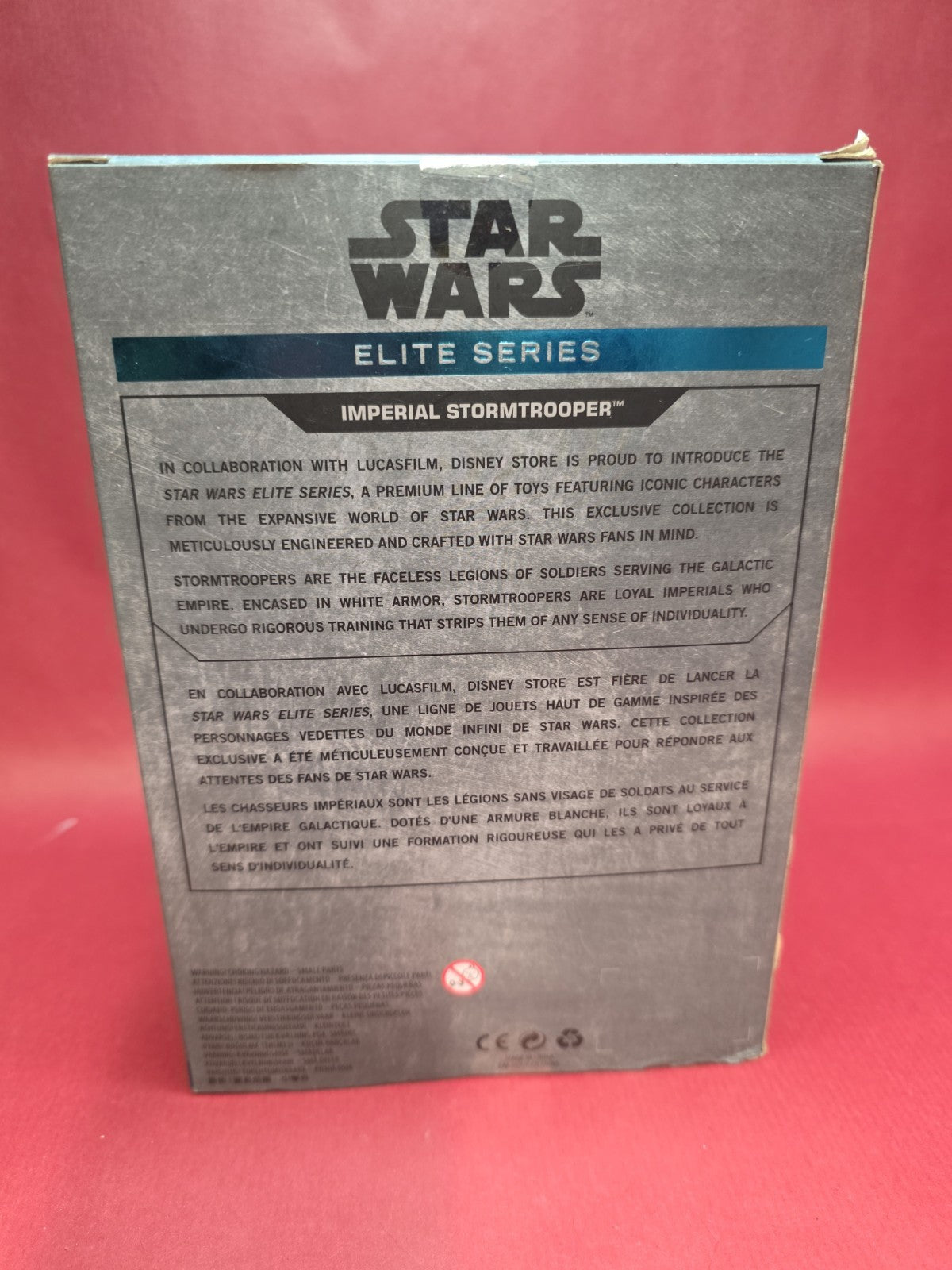 New Star Wars Elite Series Imperial Stormtrooper Die-Cast Figure Disney Store