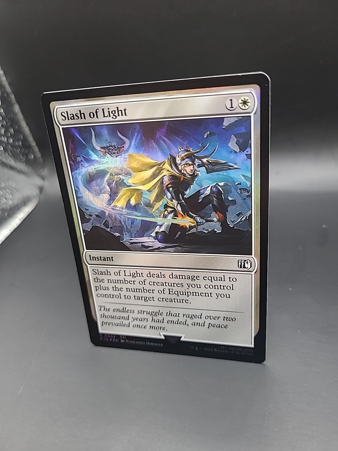 Slash Of Light 0032 Common Foil Final Fantasy MTG
