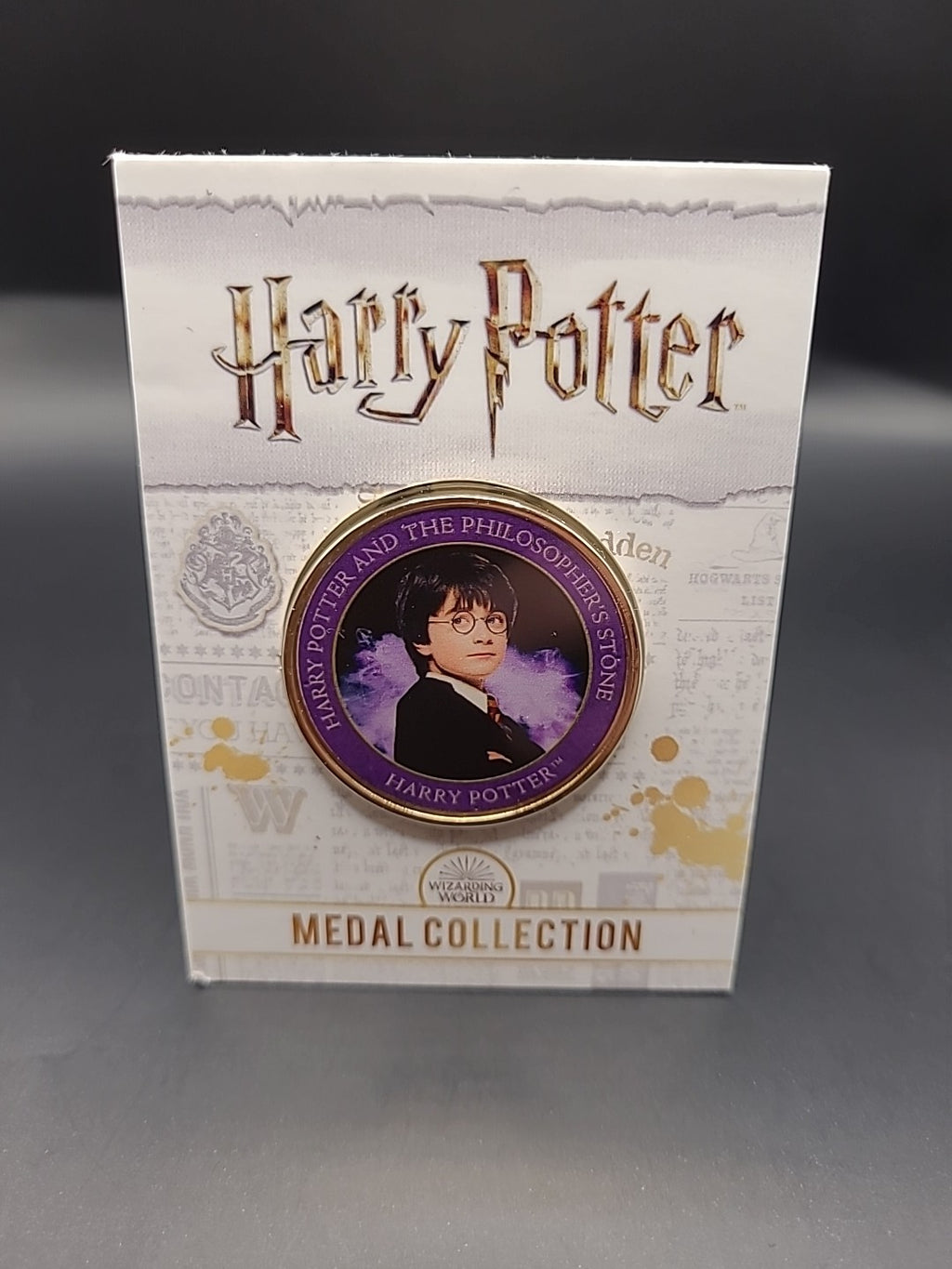 Harry Potter Medal Collection: Philosopher's Stone (Purple) Harry Potter