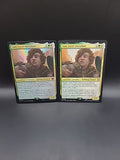 Sam, Loyal Attendant 0007  Foil & Regular Lord of the Rings Commander MTG NM