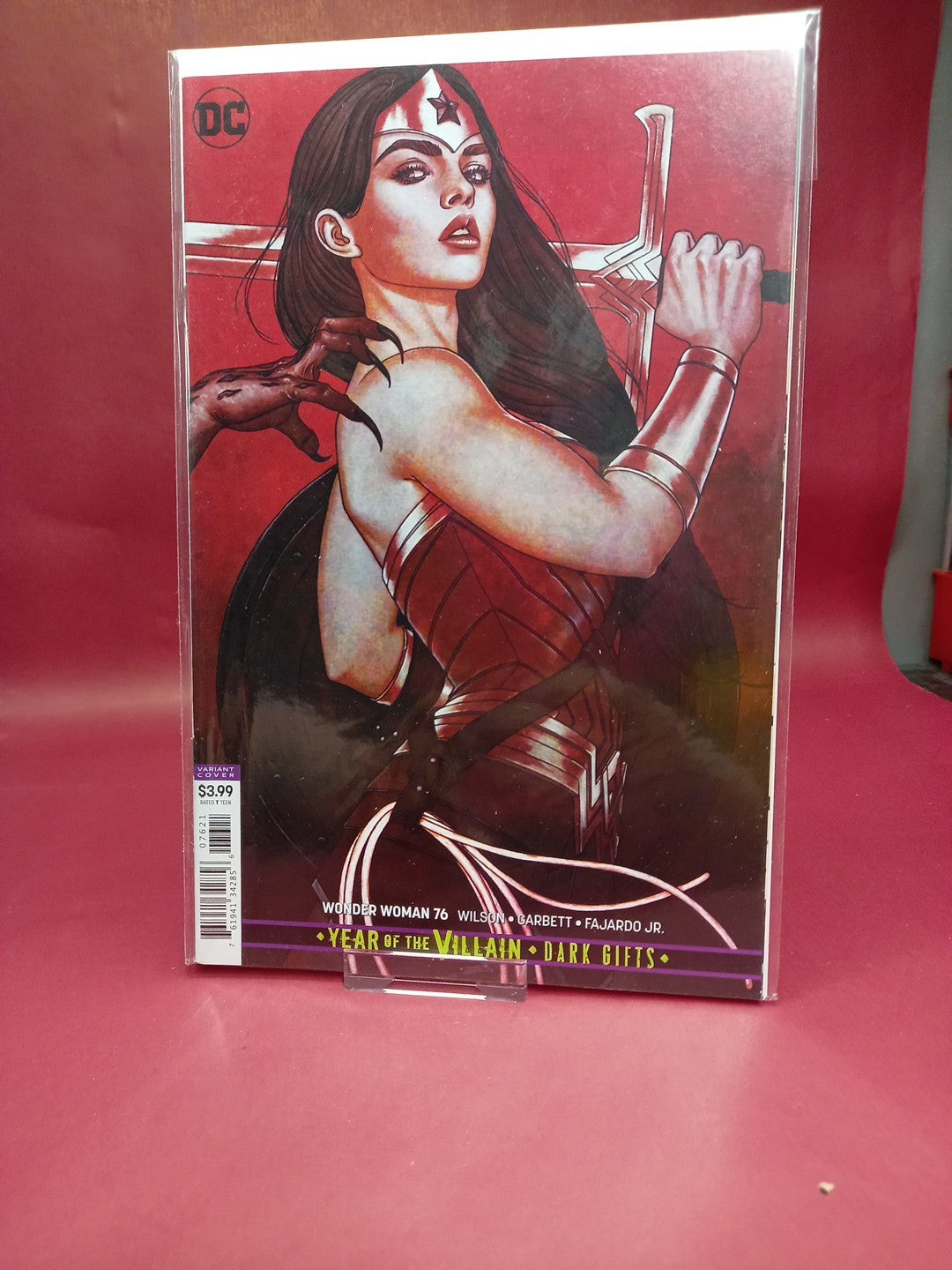 Wonder Woman #76 Variant Cover Year Of The Villain