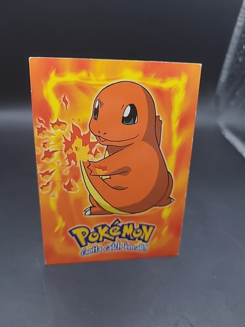 1999 Charmander E4 #04 Topps Pokemon Movie First Print Blue Logo MP