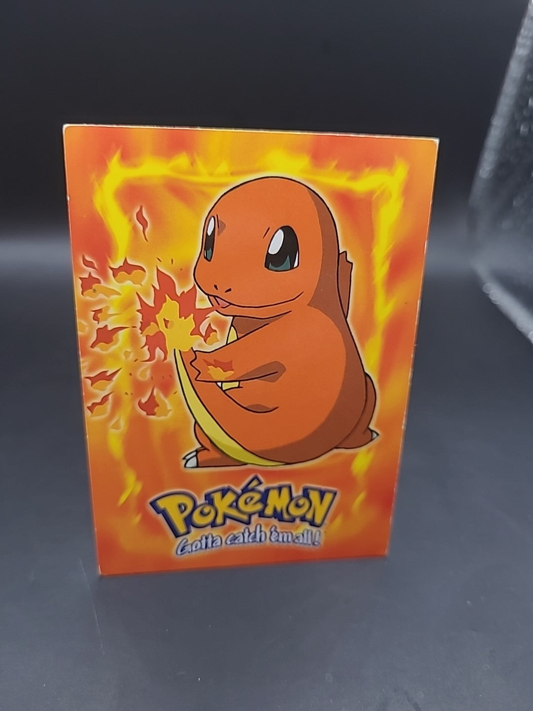 1999 Charmander E4 #04 Topps Pokemon Movie First Print Blue Logo MP