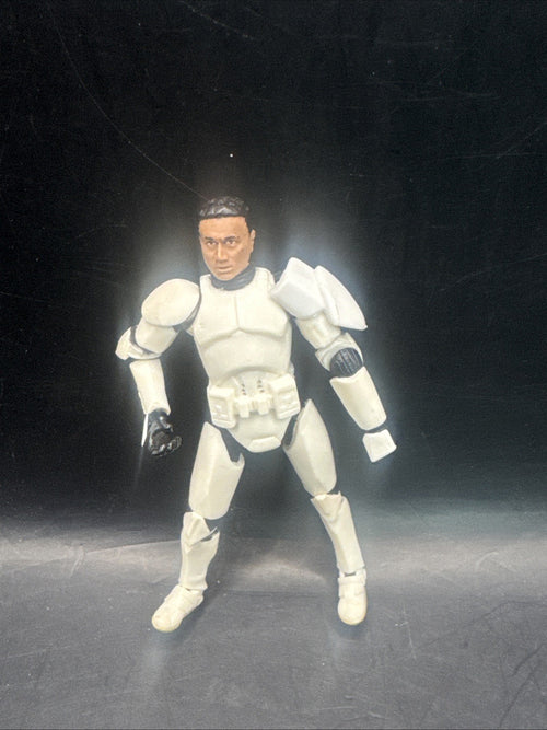 2004 CLONE TROOPER Action Figure STAR WARS Hasbro Revenge of the Sith Clone Wars