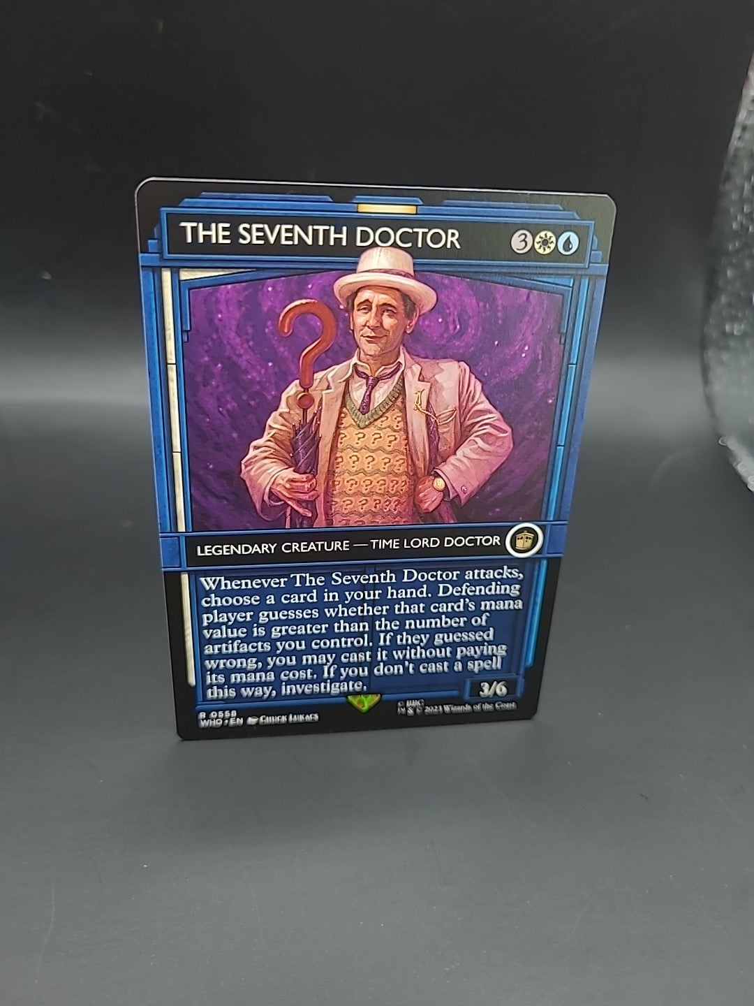 MTG Universes Beyond: Doctor Who The Seventh Doctor Non Foil 0558 NM Rare
