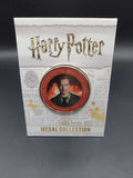 RARE HARRY POTTER MEDAL COIN IN CARD PROFESSOR LUPIN PRISONER OF AZKABAN