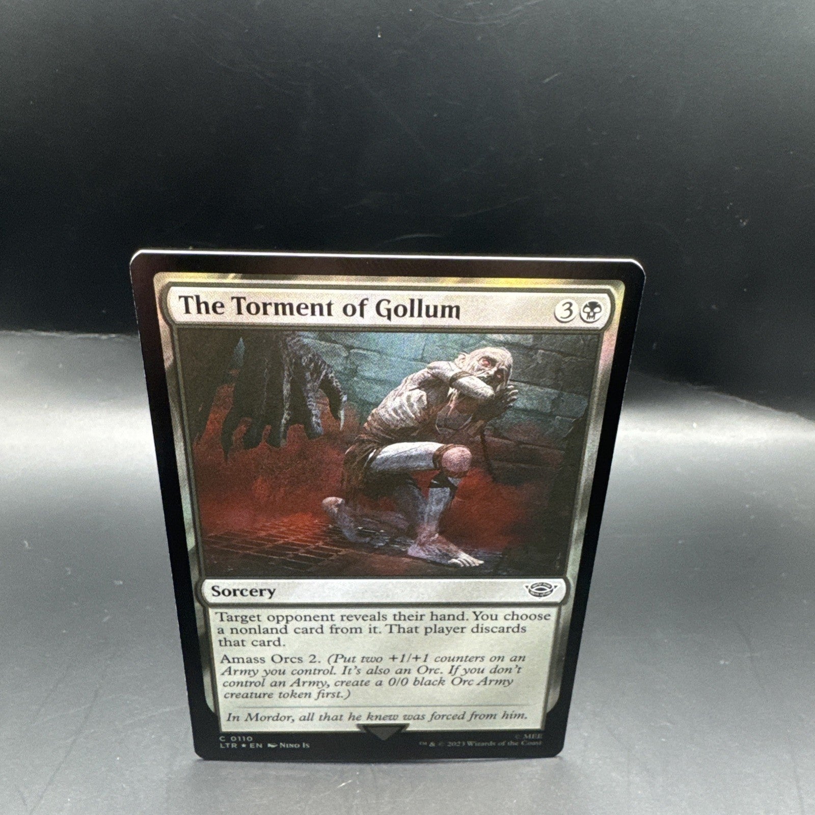 The Torment of Gollum - C0110 - Foil - LOTR - MTG