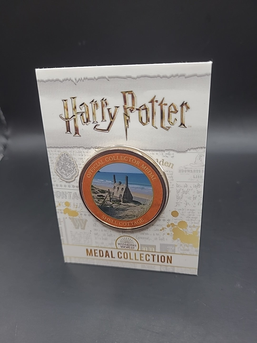 Harry Potter Medal Coin Collection - Magical Places - Shell Cottage 