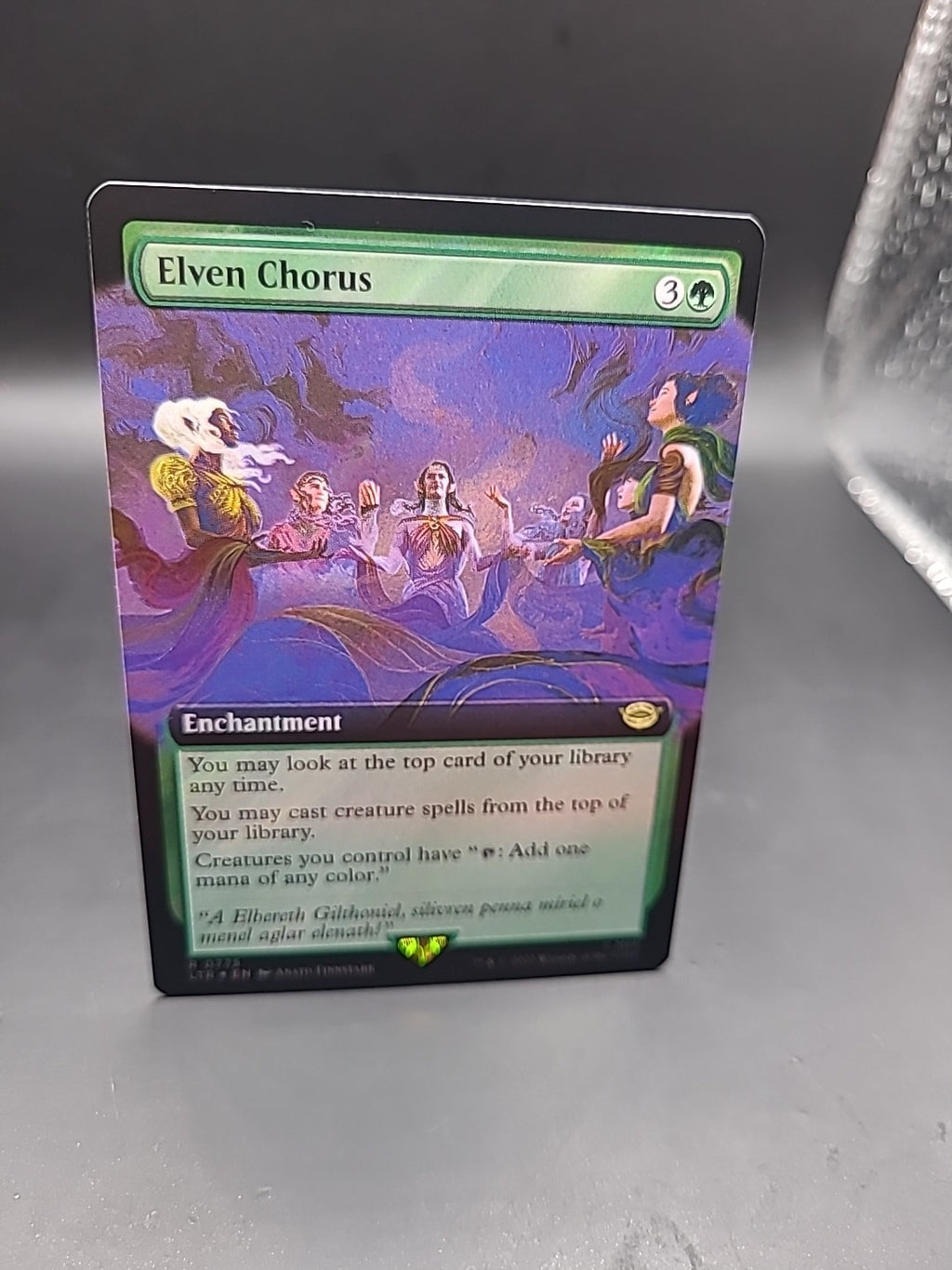 MTG LOTR Elven Chorus (Surge Foil) Mint/Near Mint R 0775