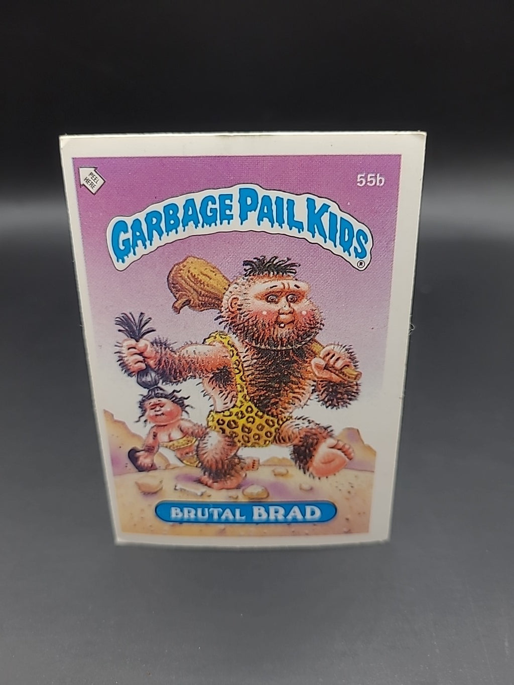 Garbage Pail Kids Topps Sticker Card - 1985 UK Series 2 Brutal Brad 55b
