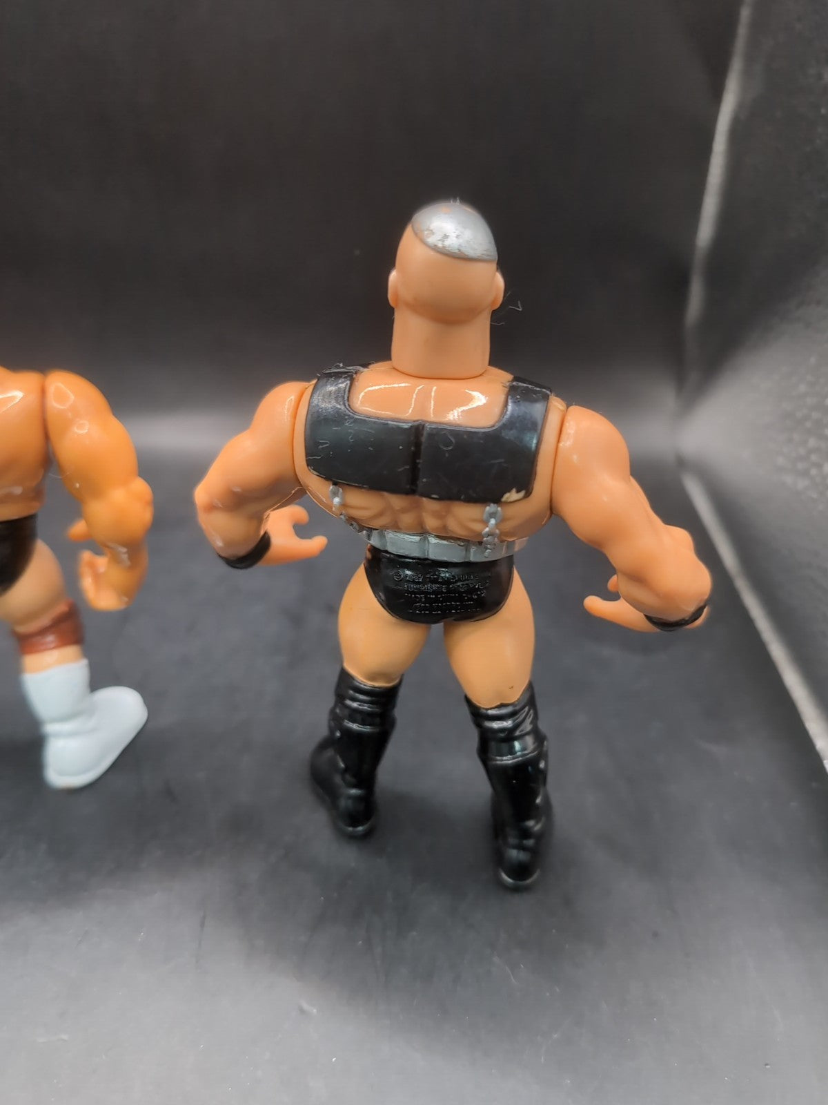 3 X WWF Hasbro Wrestling Figures Macho King, The Berserker & The Warlord