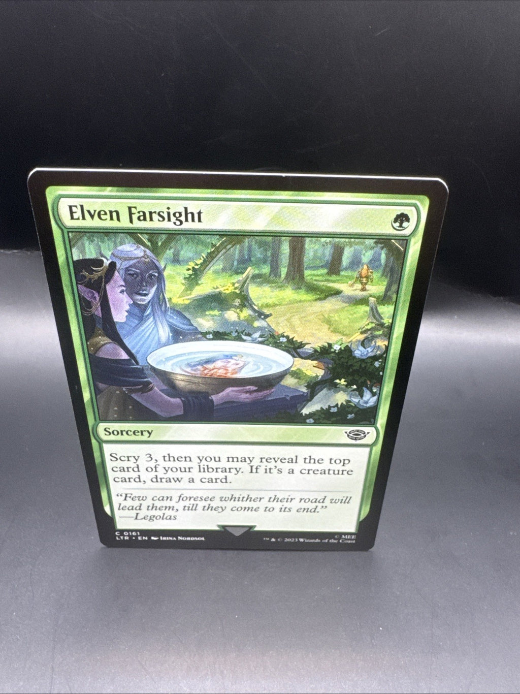 MTG Elven Farsight (Foil) [Tales of Middle-Earth + 1 Regular Card C0161