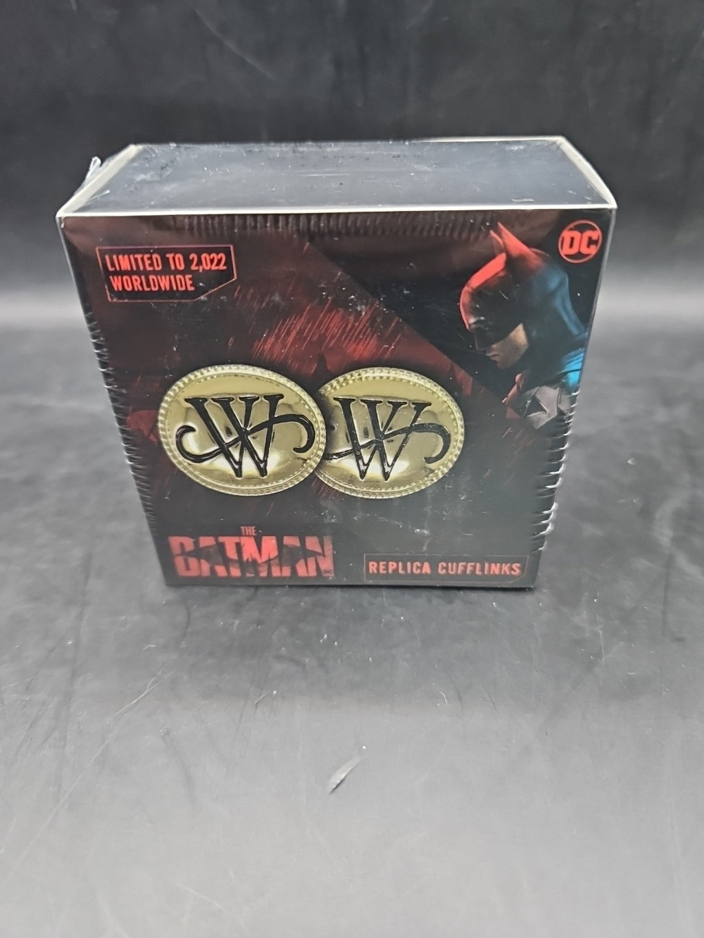 DC The Batman Limited Edition Bruce Wayne Replica Cufflinks
