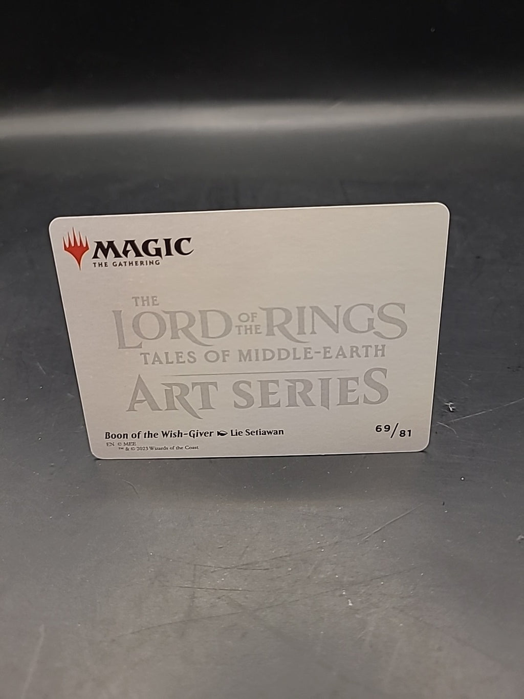 Boon of the Wish-Giver 69/81 Art Series Card Magic the Gathering card
