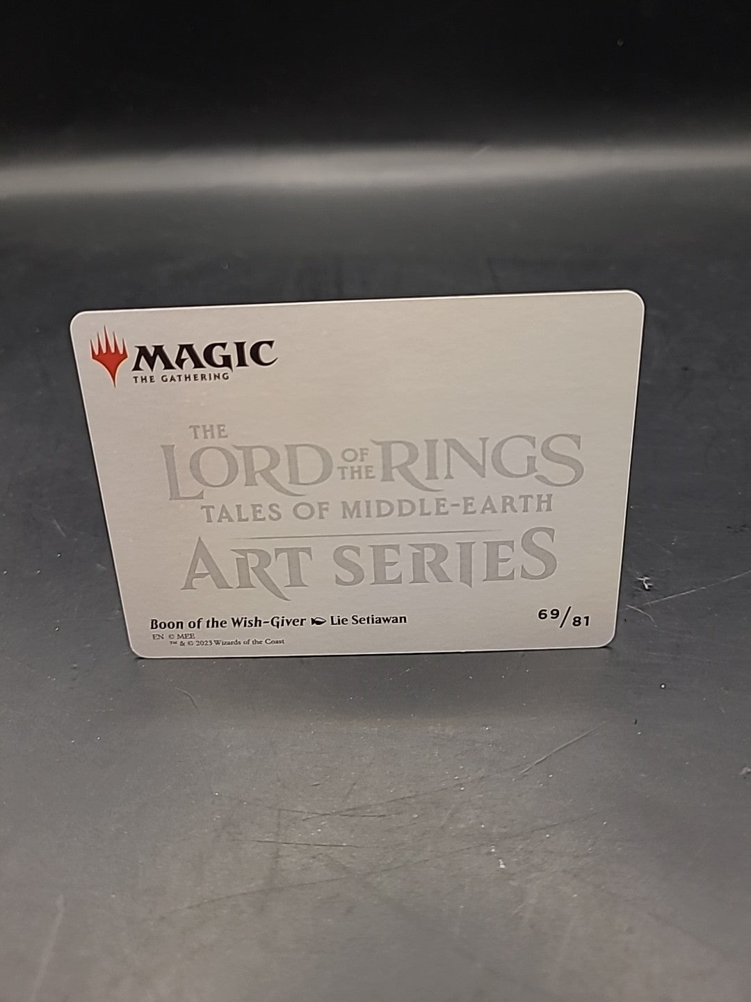 Boon of the Wish-Giver 69/81 Art Series Card Magic the Gathering card