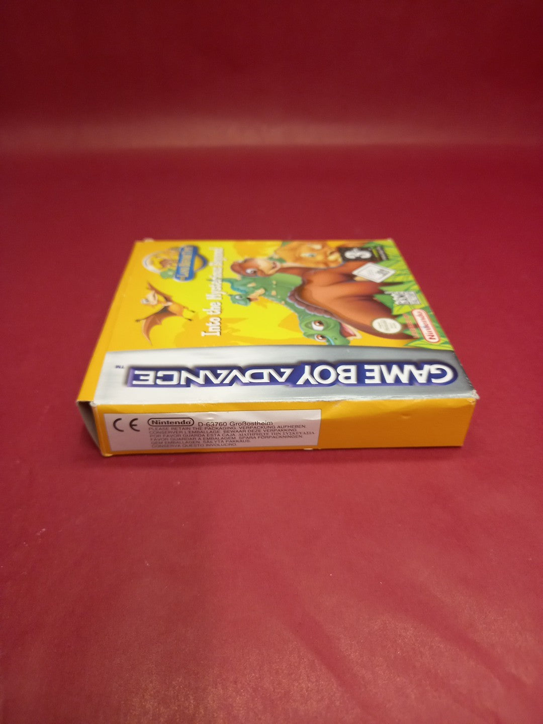 The Land Before Time Into The Mysterious Beyond Nintendo GBA Game