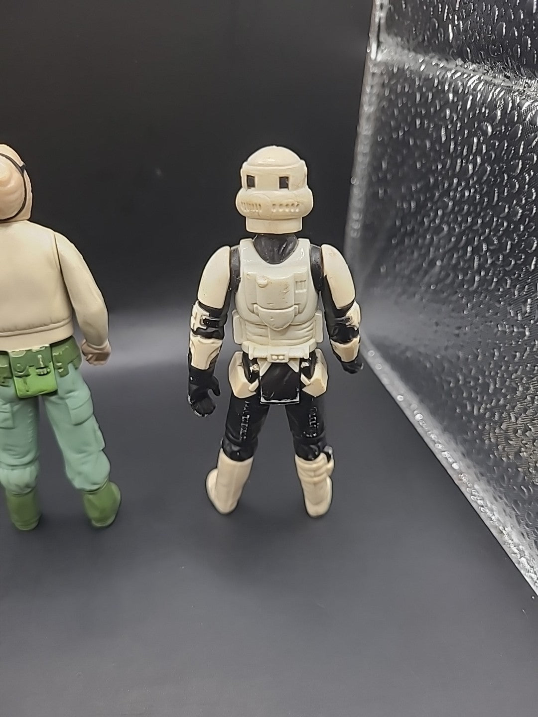 3 X Vintage Kenner Star Wars Figures Ree Yees, Prune Face & Biker Scout Trooper