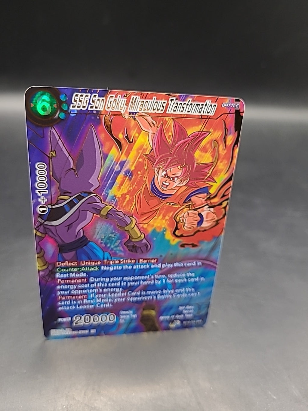 DBS TCG - BT16-024 SPR - SSG Son Goku, Miraculous Transformation *Near Mint*