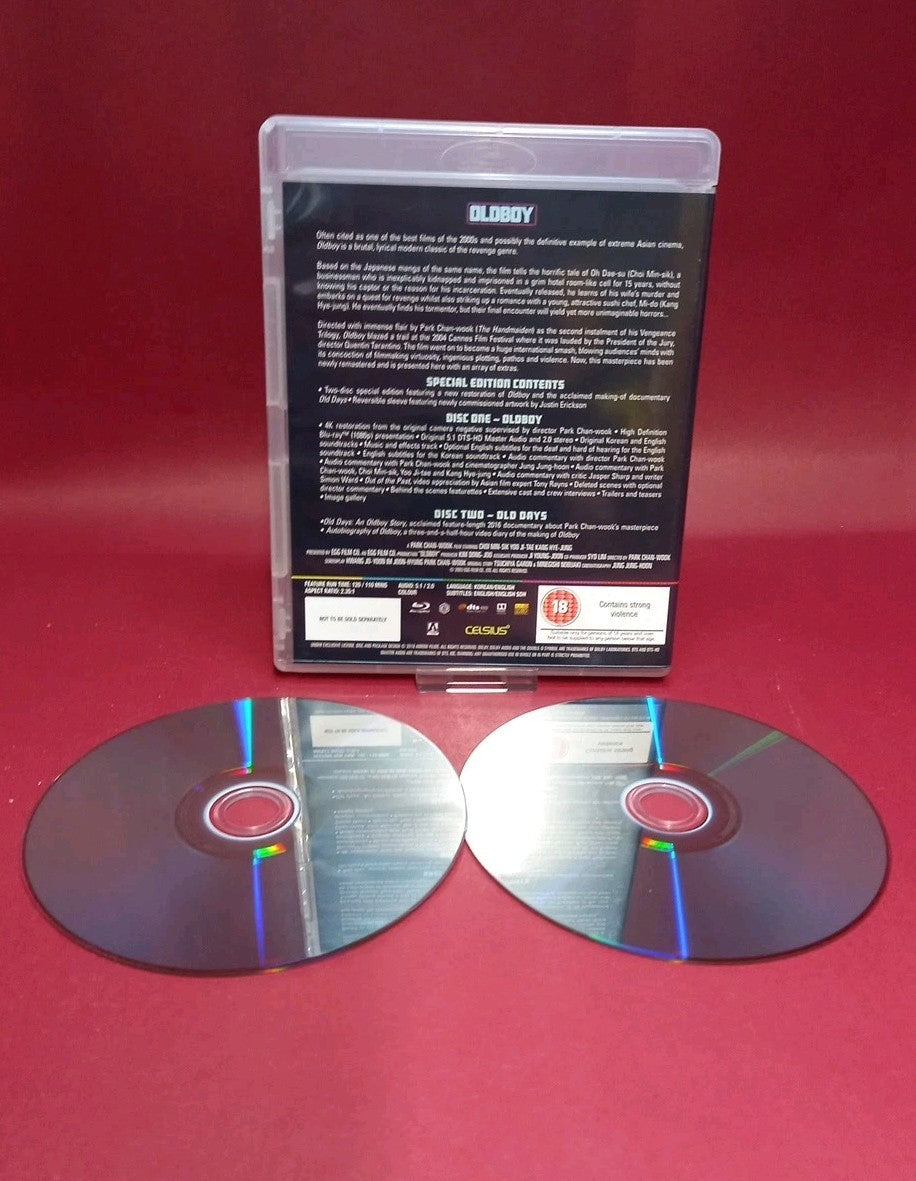 THE VENGEANCE TRILOGY Blu ray PART 1 2 3 COLLECTION UK R2