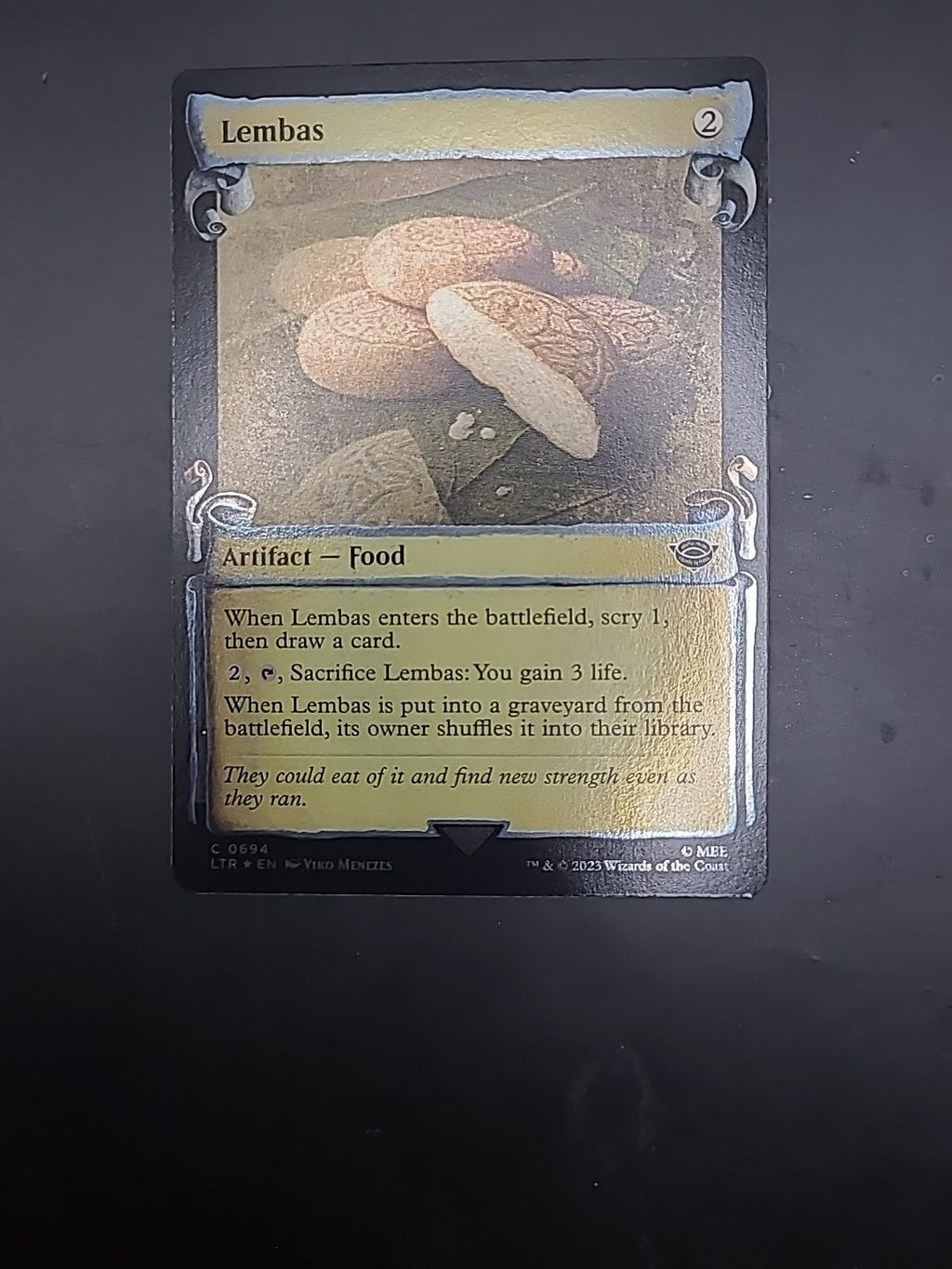 MTG - [FOIL] Lembas (Showcase Scrolls) - Lord Of The Rings C 0694