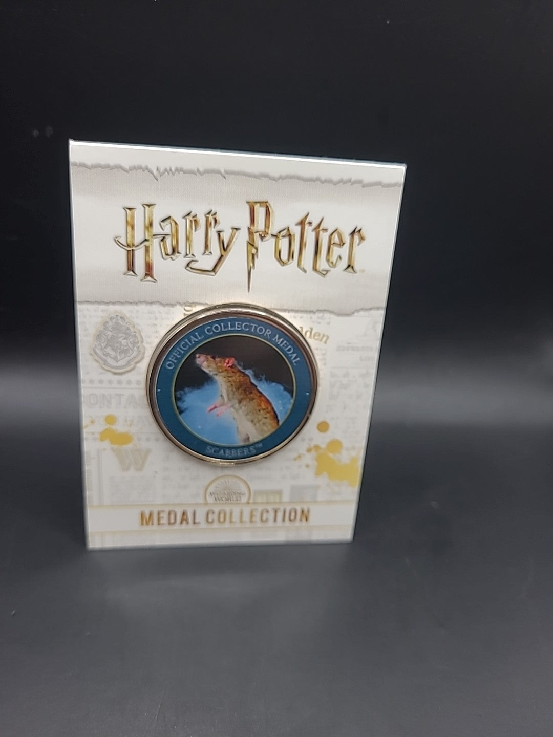 Harry Potter Medal Coin Collection - Magical Creatures - Scabbers 
